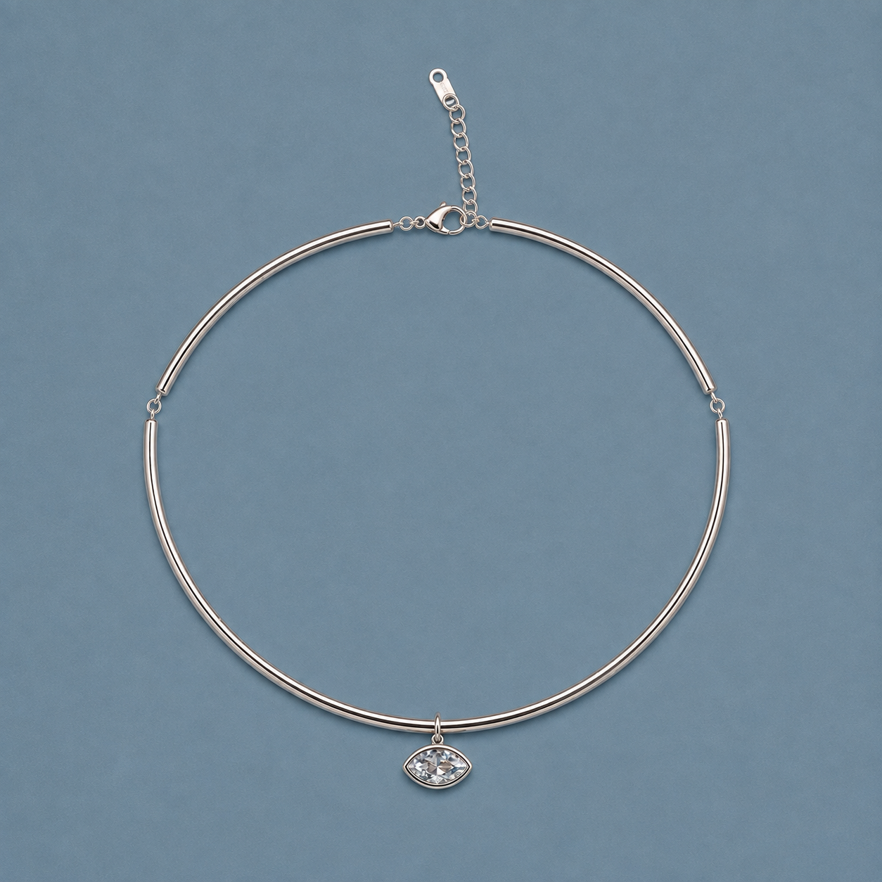 Silver Eye Choker