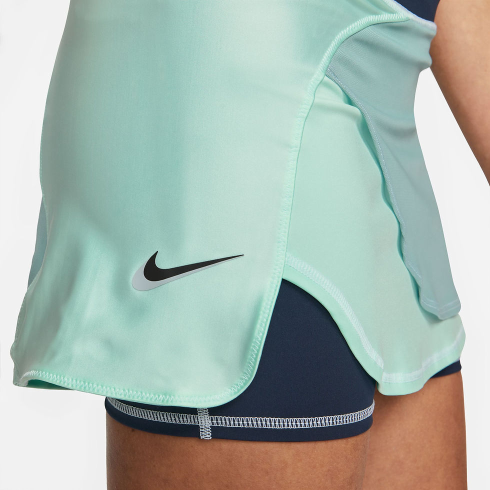 Miniatura: Falda de Tenis Verde Court Dri-Fit Slam | Mujer