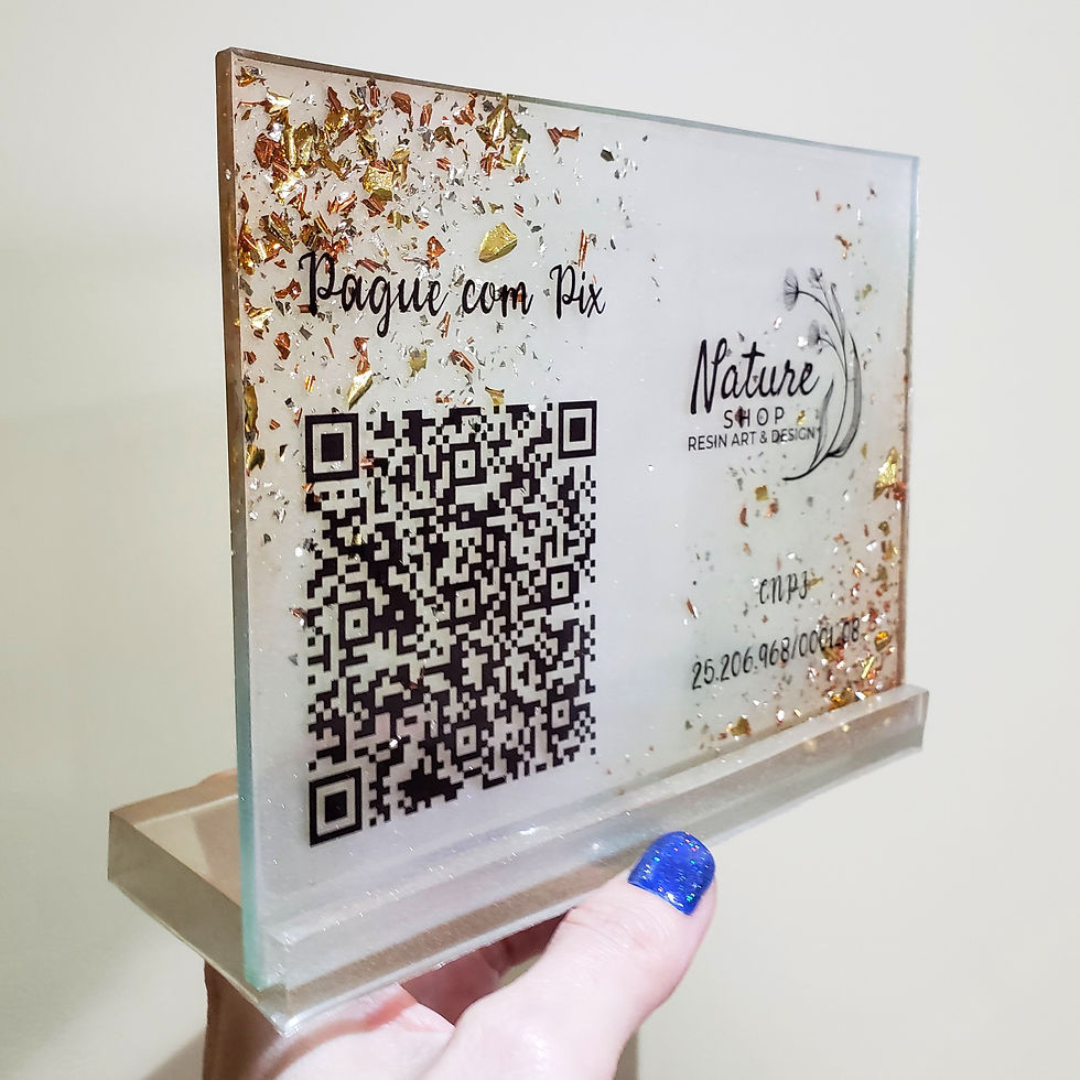 Miniatura: Placa Pix (Personalizada)