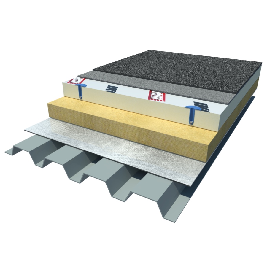 Nuratherm Warm Roof Hybrid System Render