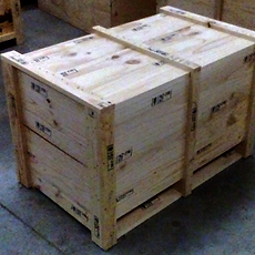 Timber export compliant crate built by Custom Crating Christchurch