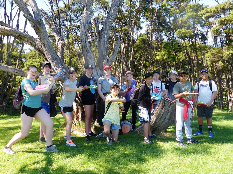 Having fun at the Howick College Year 9 Camp