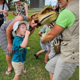Dinosaur puppet show Auckland