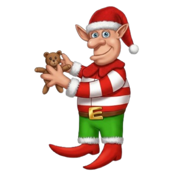 Elf - a character from Down The Chimney Christmas musical by MusaSchools.