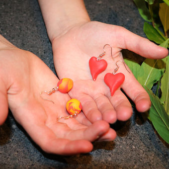 An art project made at Crafty Steps after school art classes for children in Christchurch