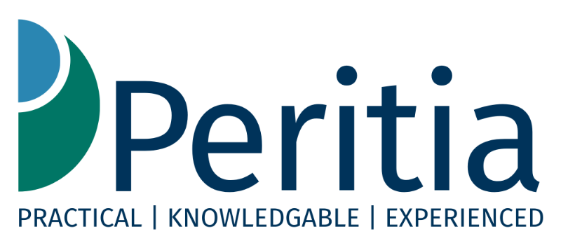 Peritia logo - practical, knowledgeable and experienced with tranformation projects in New Zealand. 