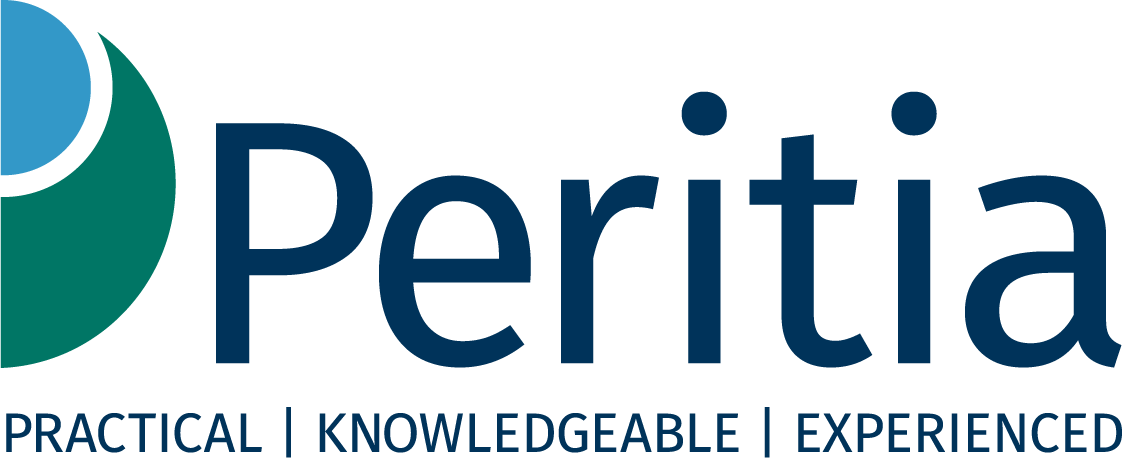 Peritia logo - practical, knowledgeable and experienced with tranformation projects in New Zealand. 