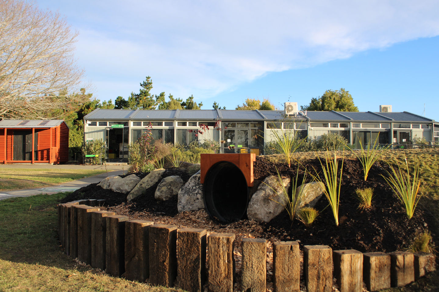Omihi School playground - a Woodland Escape project