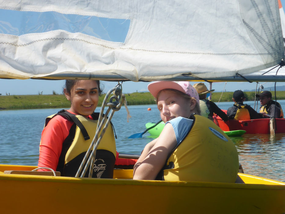 Having fun at the Howick College Year 9 Camp