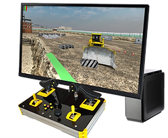 Учебный Тренажер "Бульдозер-деск" комплект