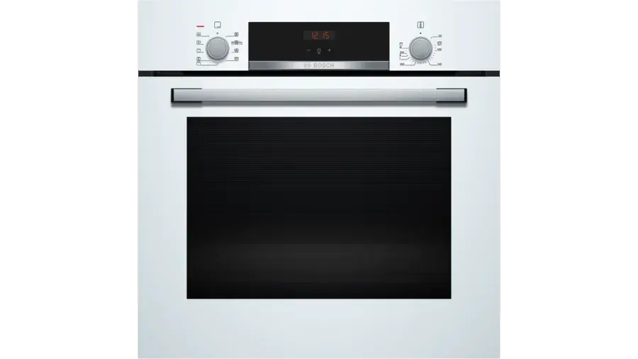 Bosch HIF534EW3T Serie 4 Buhar Destekli Ankastre Fırın 60 x 60 cm Beyaz