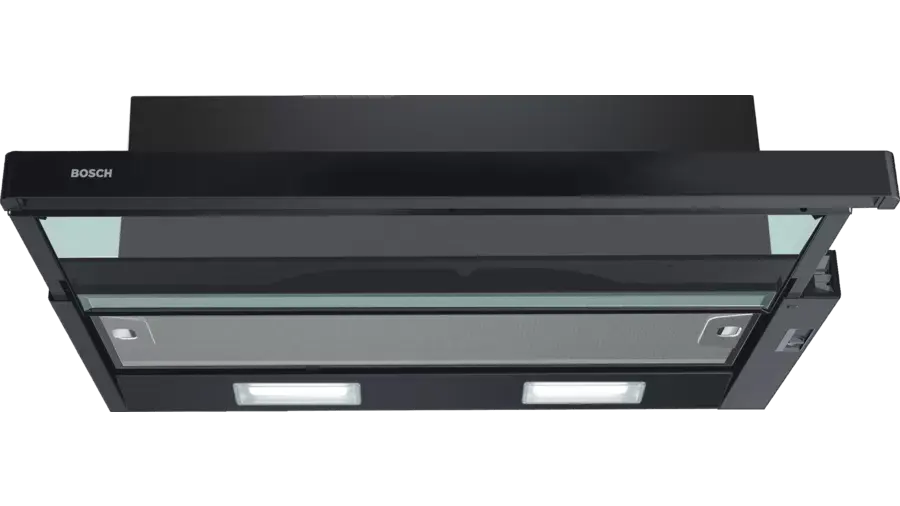 Serie 2 Teleskopik Aspiratör 60 cm Siyah