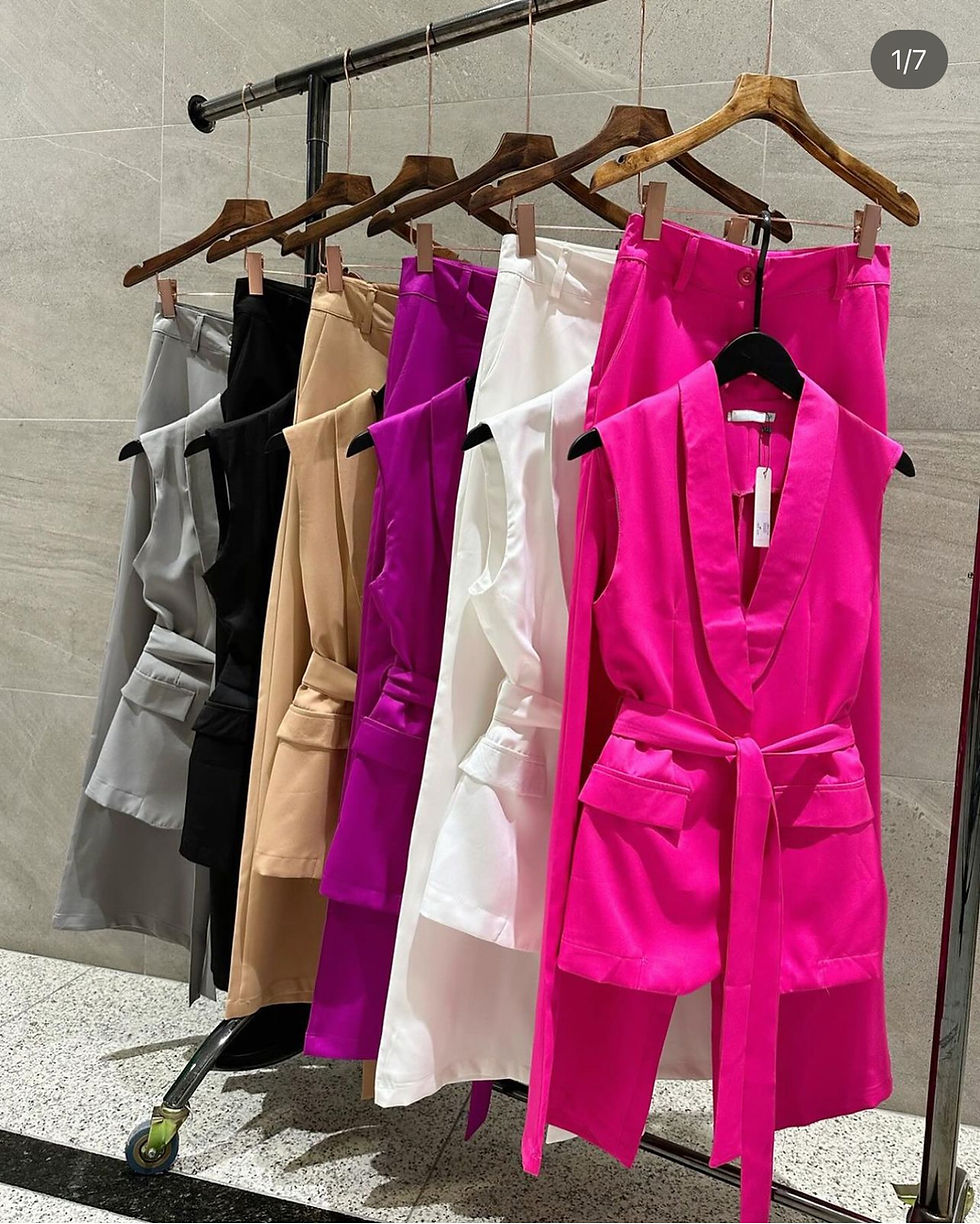 Miniatura: Conjunto Alfaiataria Mariah
