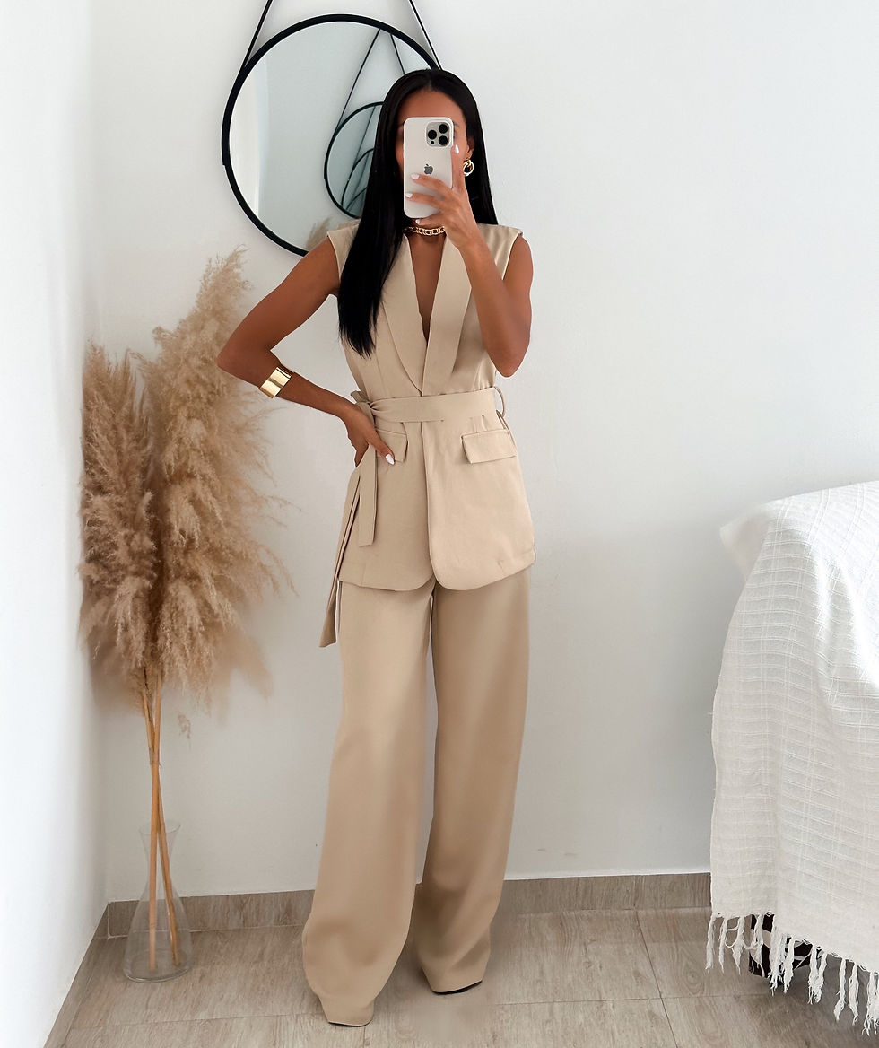 Miniatura: Conjunto Alfaiataria Mariah