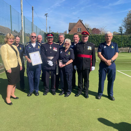Group presented with Royal honour