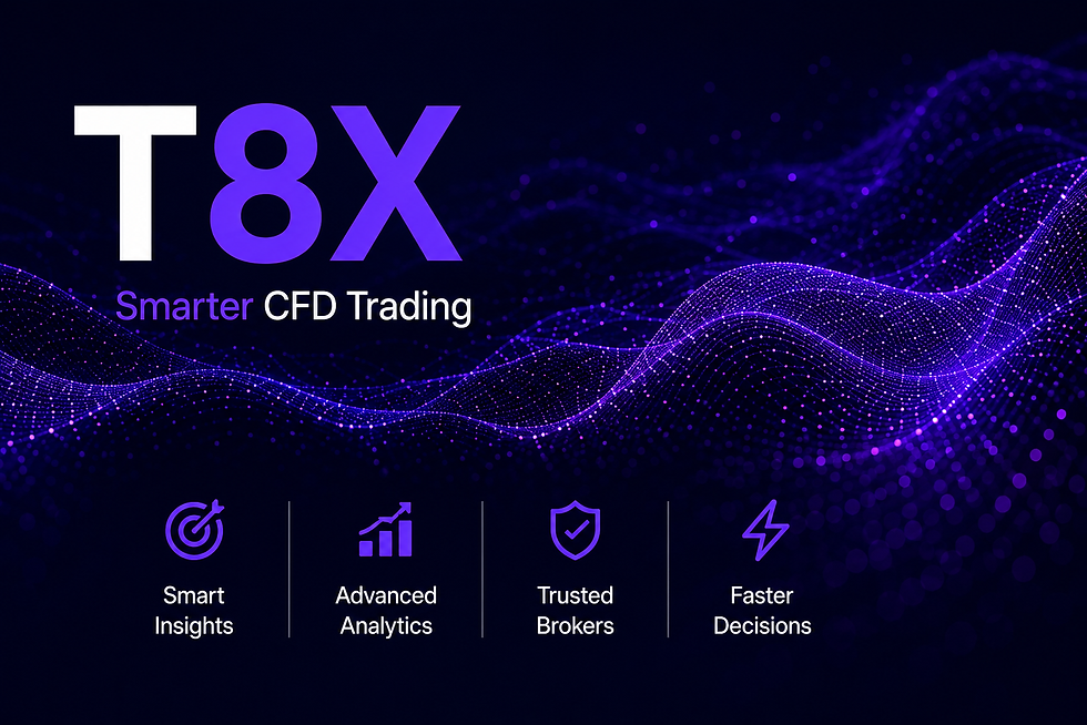 Close-up view of a computer screen displaying AI-powered trading analytics