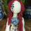 Thumbnail: Brigid, blue and white china-pattern tattooed art doll