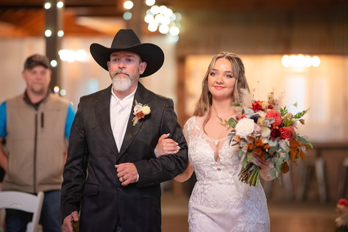 bride and groom in rustic vintage barn country wedding ceremony in Toledo Wa Lewis County