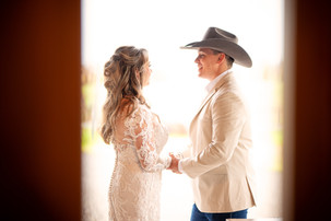 first look of bride and groom in vintage rustic barn wedding in toledo wa lewis county