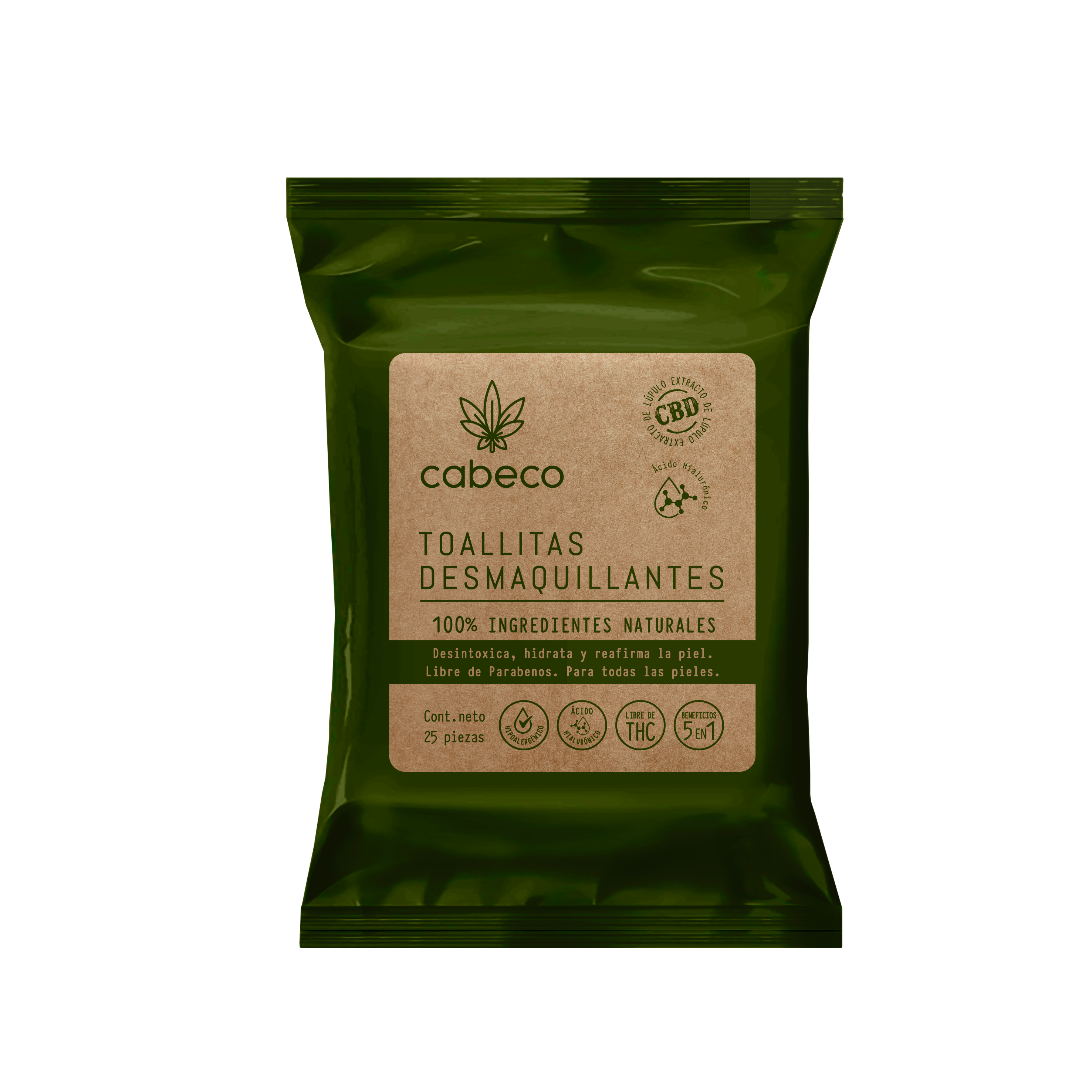 Toallita Facial Desmaquillante