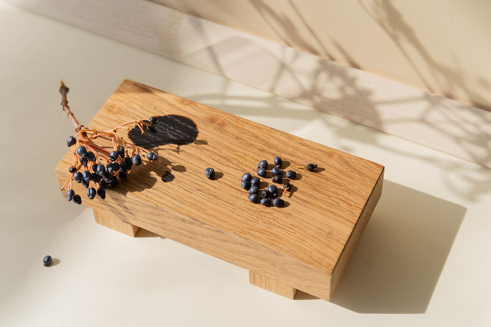 Thumbnail: Patterned burnt tray - M