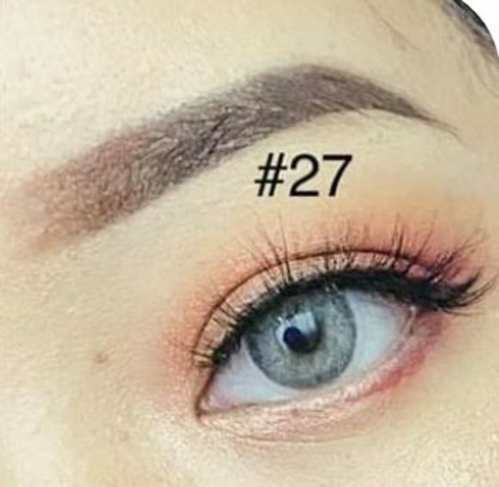 Thumbnail: Zoohlub Eyelashes #27 