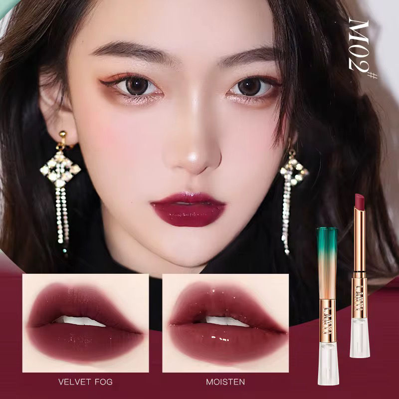 Thumbnail: Waterproof lipstick lock color with 2 styles 