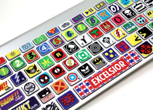 Laptop keyboard sticker