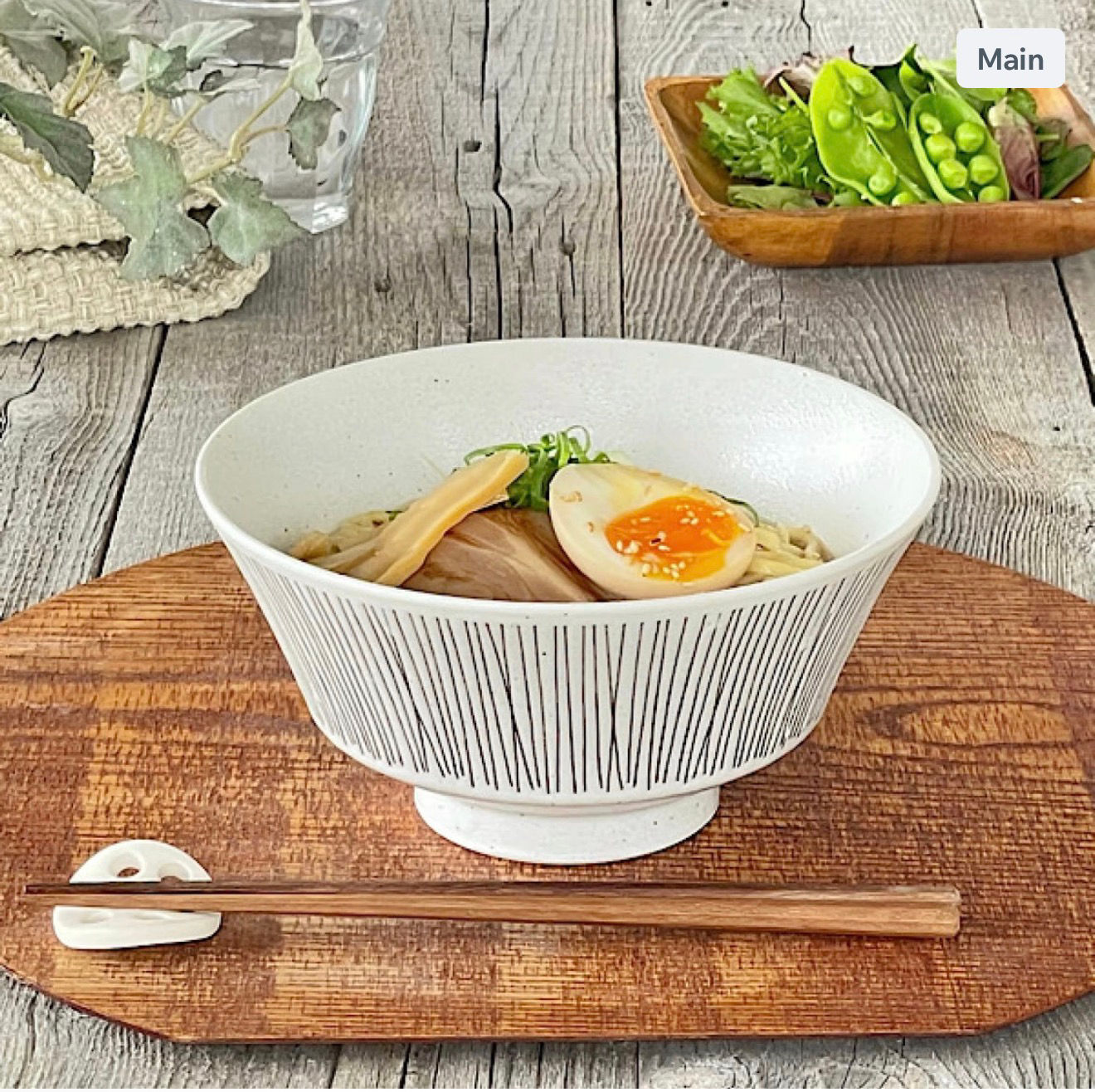 Ramen/Donburi Bowl - Ceramic (White)
