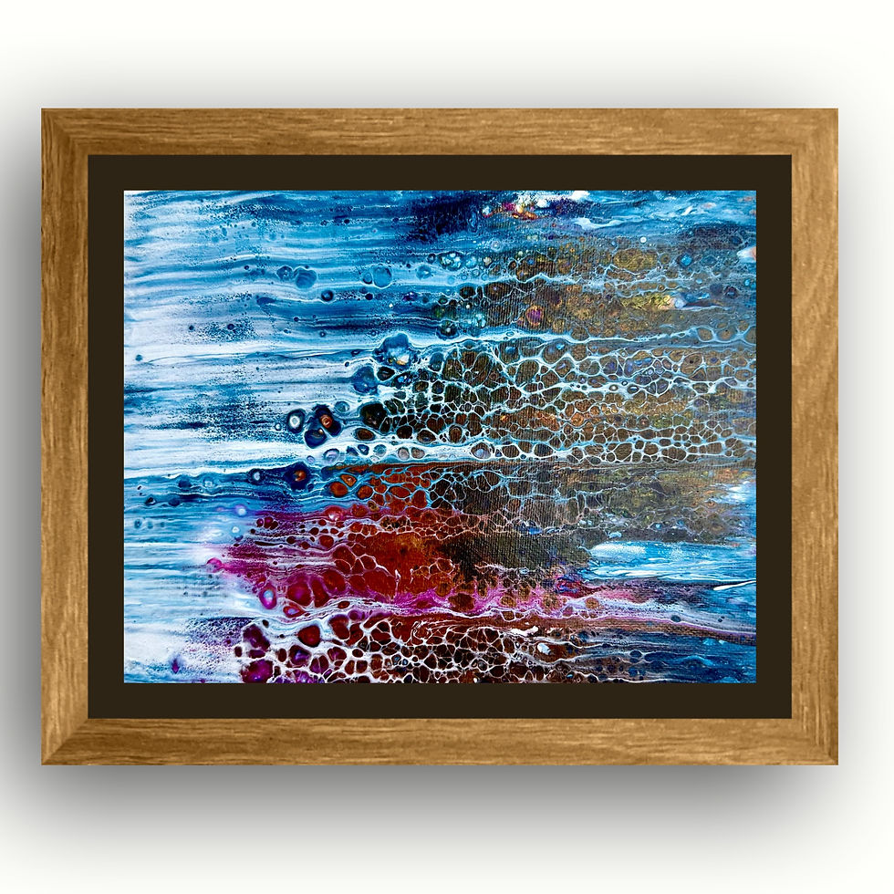 Thumbnail: Cascading Falls (Original Canvas)