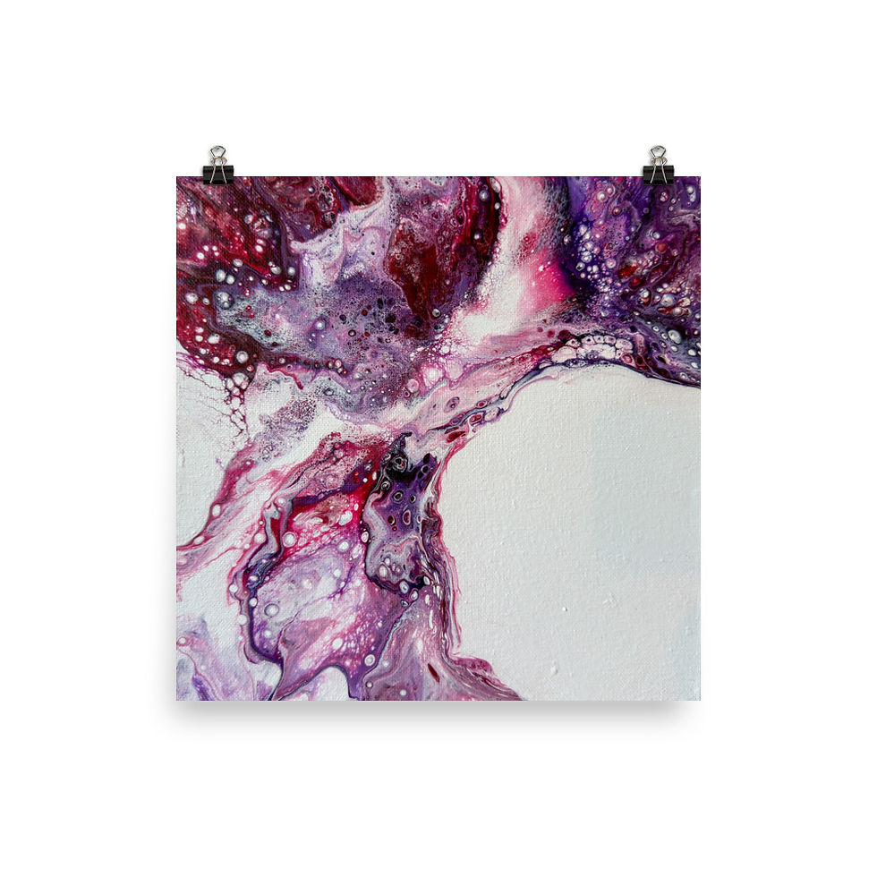 Thumbnail: Splash of Merlot (Museum Print)