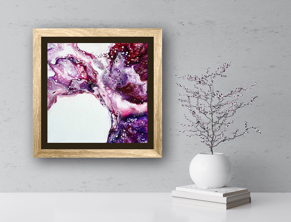 Thumbnail: Splash of Merlot (Museum Print)