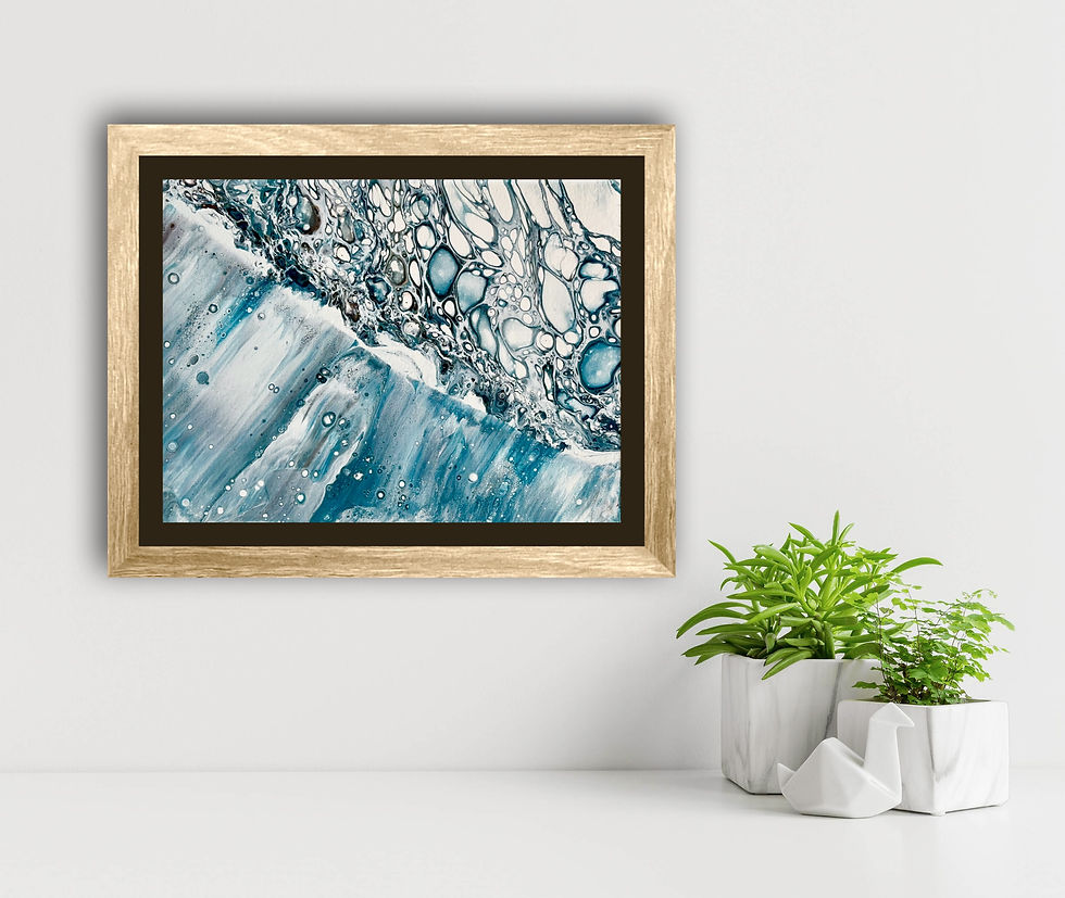 Thumbnail: Inside the Wave (Original Canvas)