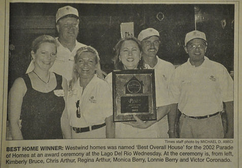 feature of best home winner in 2002 