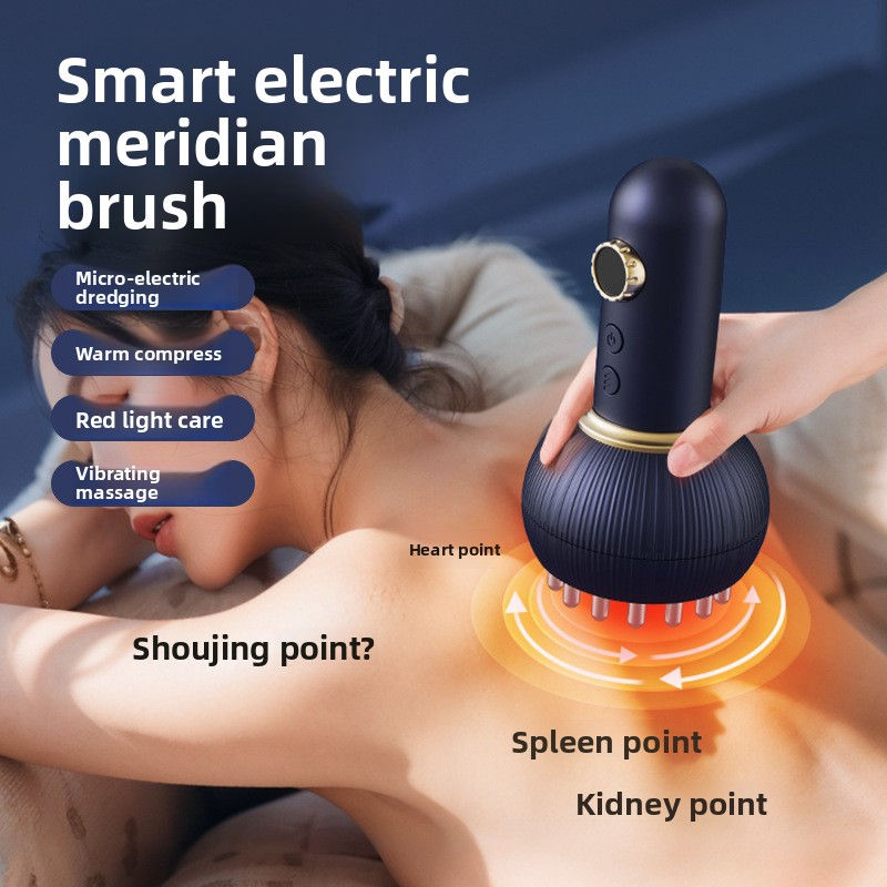 Electric Meridian Brush Gua Sha Device