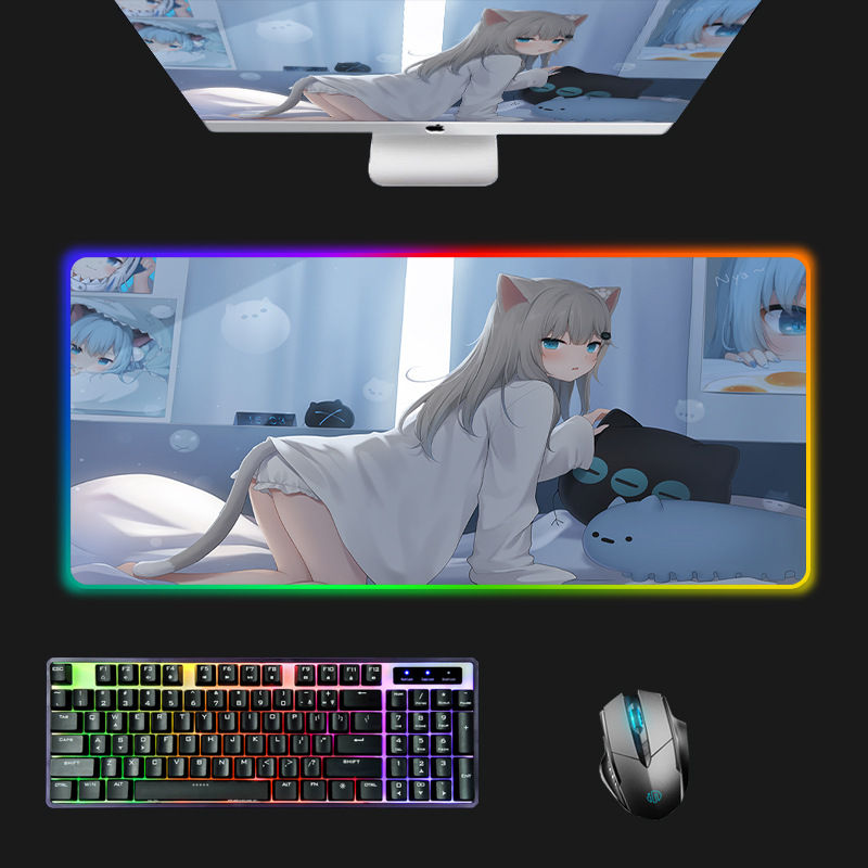 Thumbnail: RGB Gaming Mouse Pad with LED Lighting