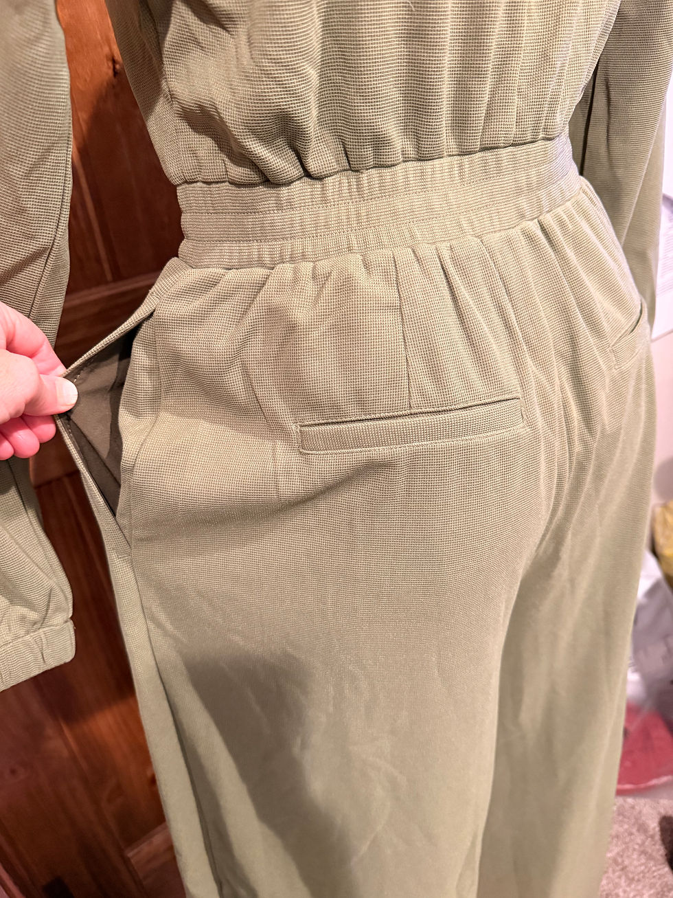 Thumbnail: Halara Waffle Knit Jumpsuit