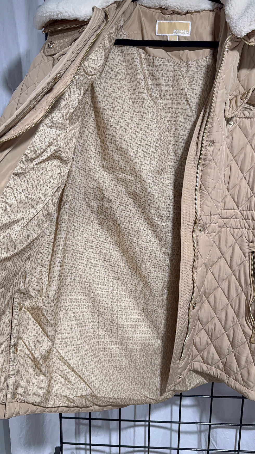 Thumbnail: Michael Kors Quilted Puffer Coat