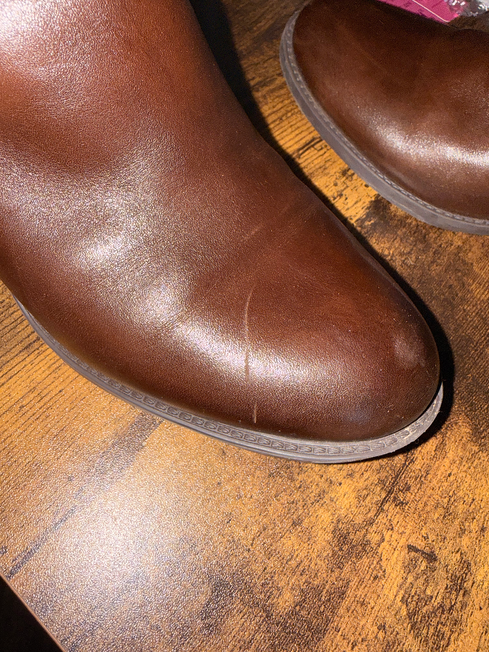 Thumbnail: Vince Camuto Brown Leather Over—The-Knee Boots 