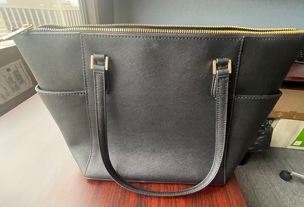Thumbnail: Michael Kors Jet Set Travel Saffiano Leather Large Tote - NWOT