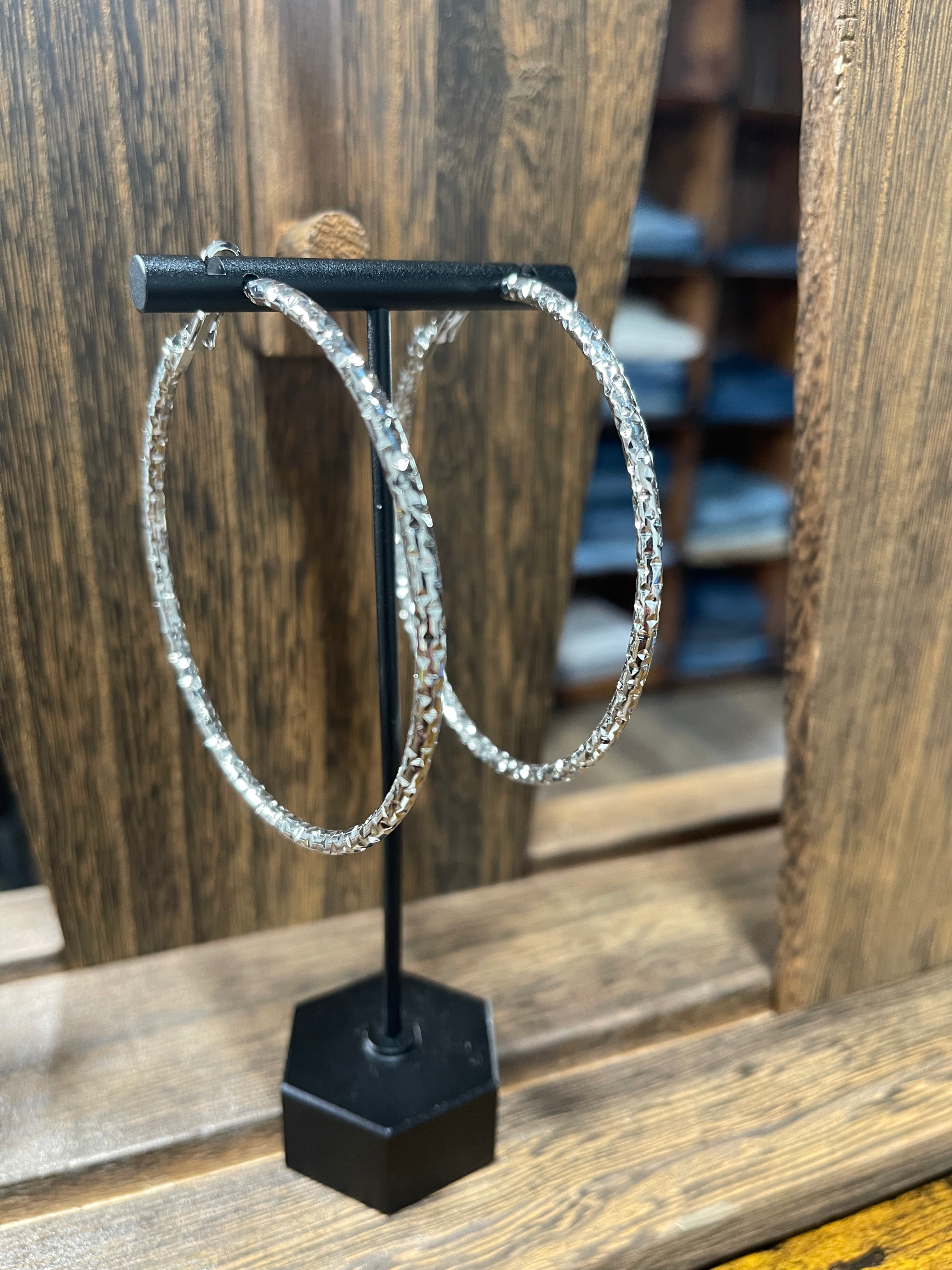 Raphael Silver Hoops