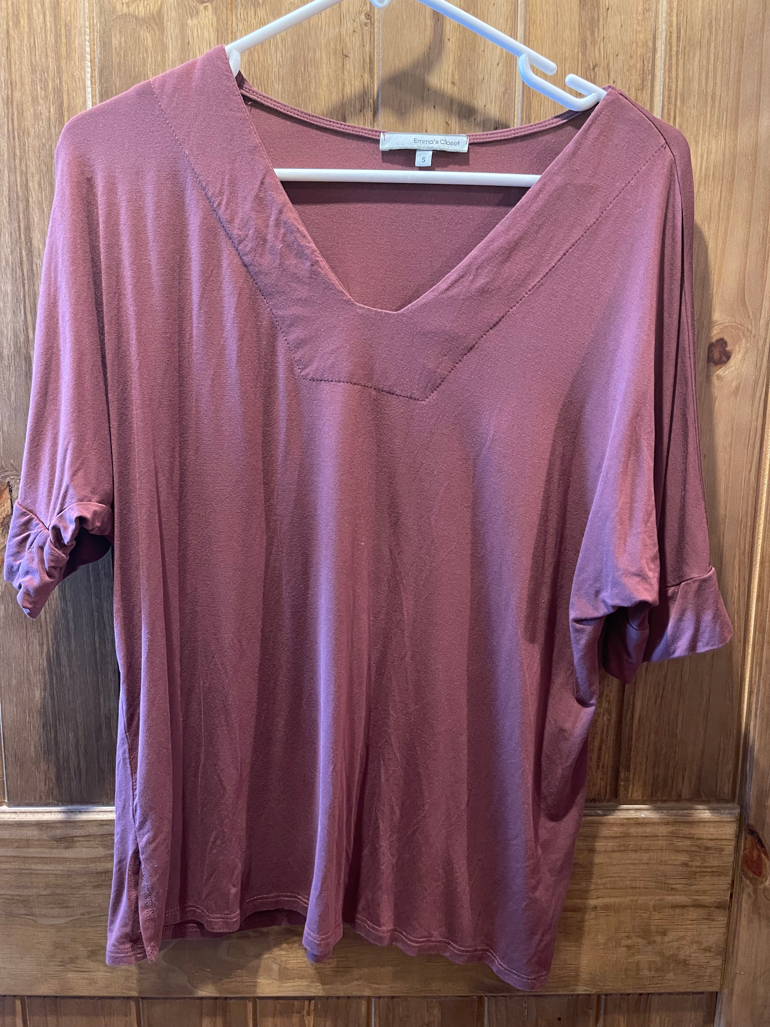 Emma's Closet Mauve Blouse