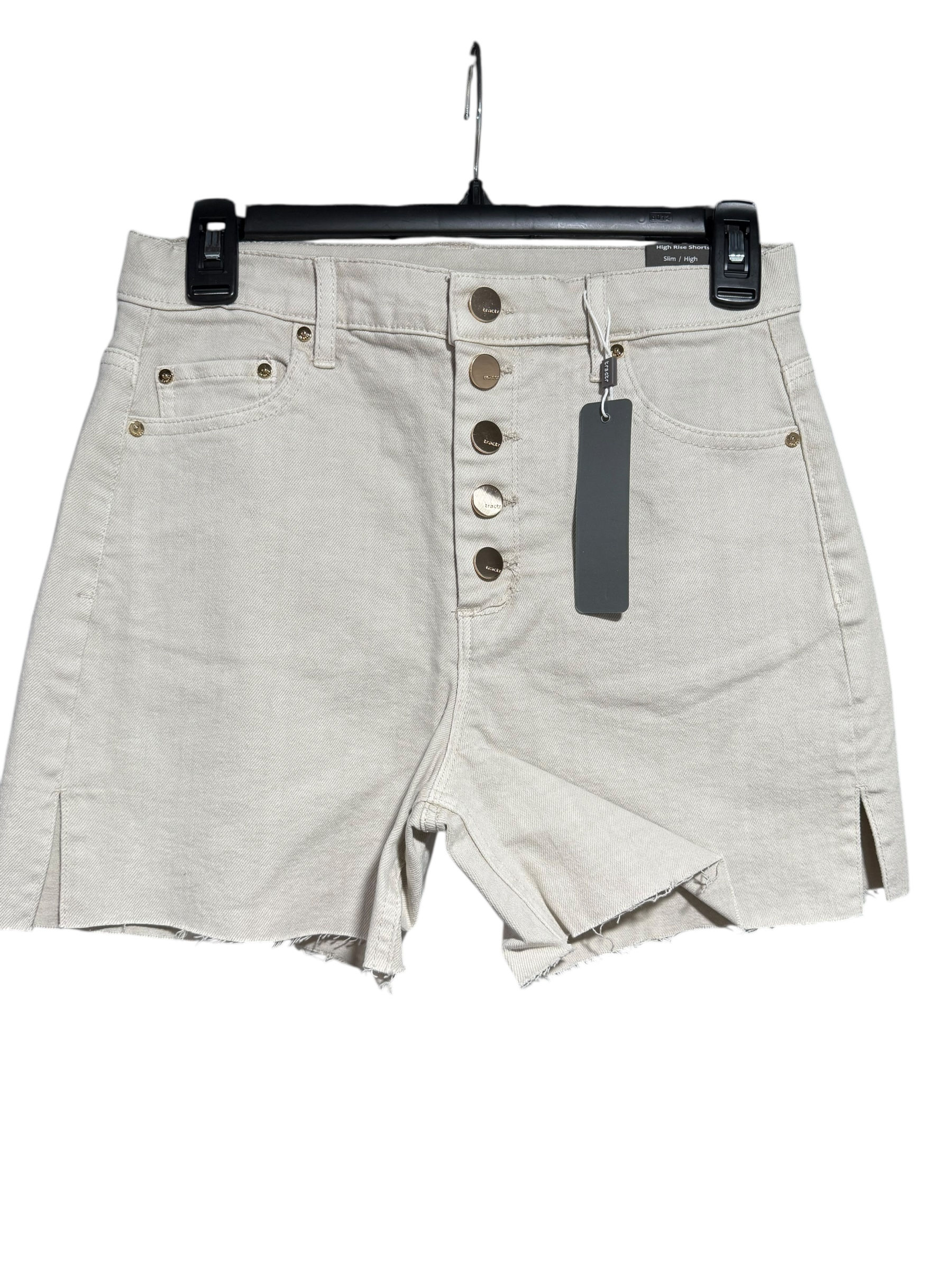 tractr denim shorts