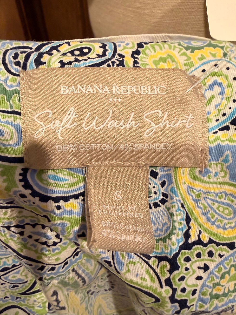 Thumbnail: Banana Republic Paisley Blouse