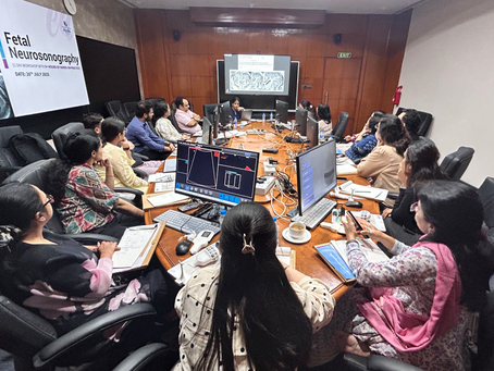 Fetal Neurosonography hands-on ultrasound workshop at Apollo Hospital, New Delhi