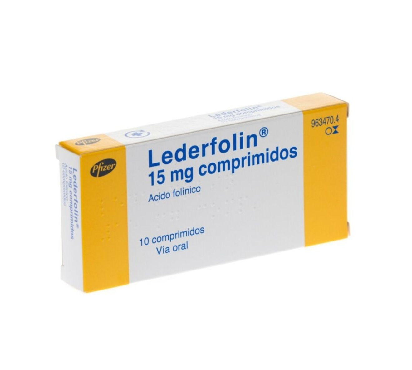 Ледерфолін 15мг №10 таб.