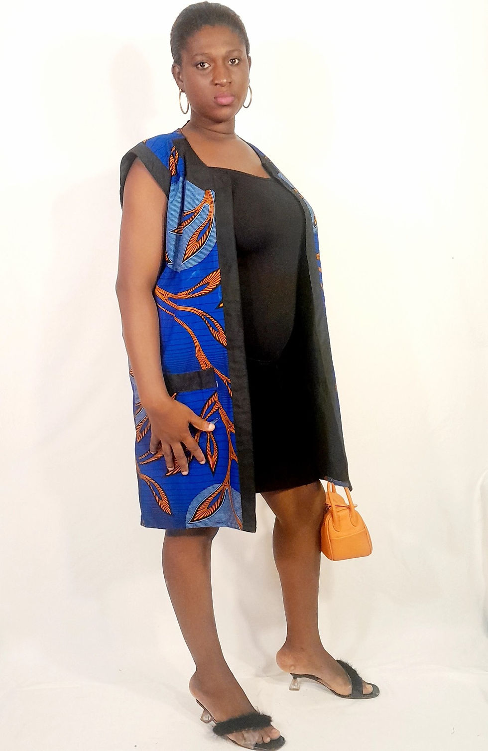 Thumbnail: Cardigan Wax Mi longueur