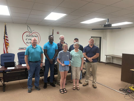 Scholarship Winner Recognized And Community Members Honored