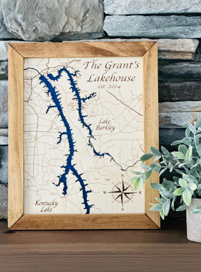 Multilayer Lake Sign