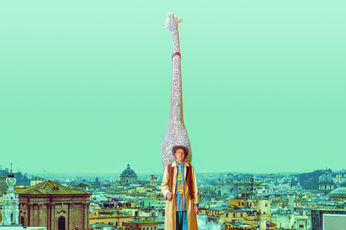 photographic shooting inspired by wes anderson's film Asteroid City